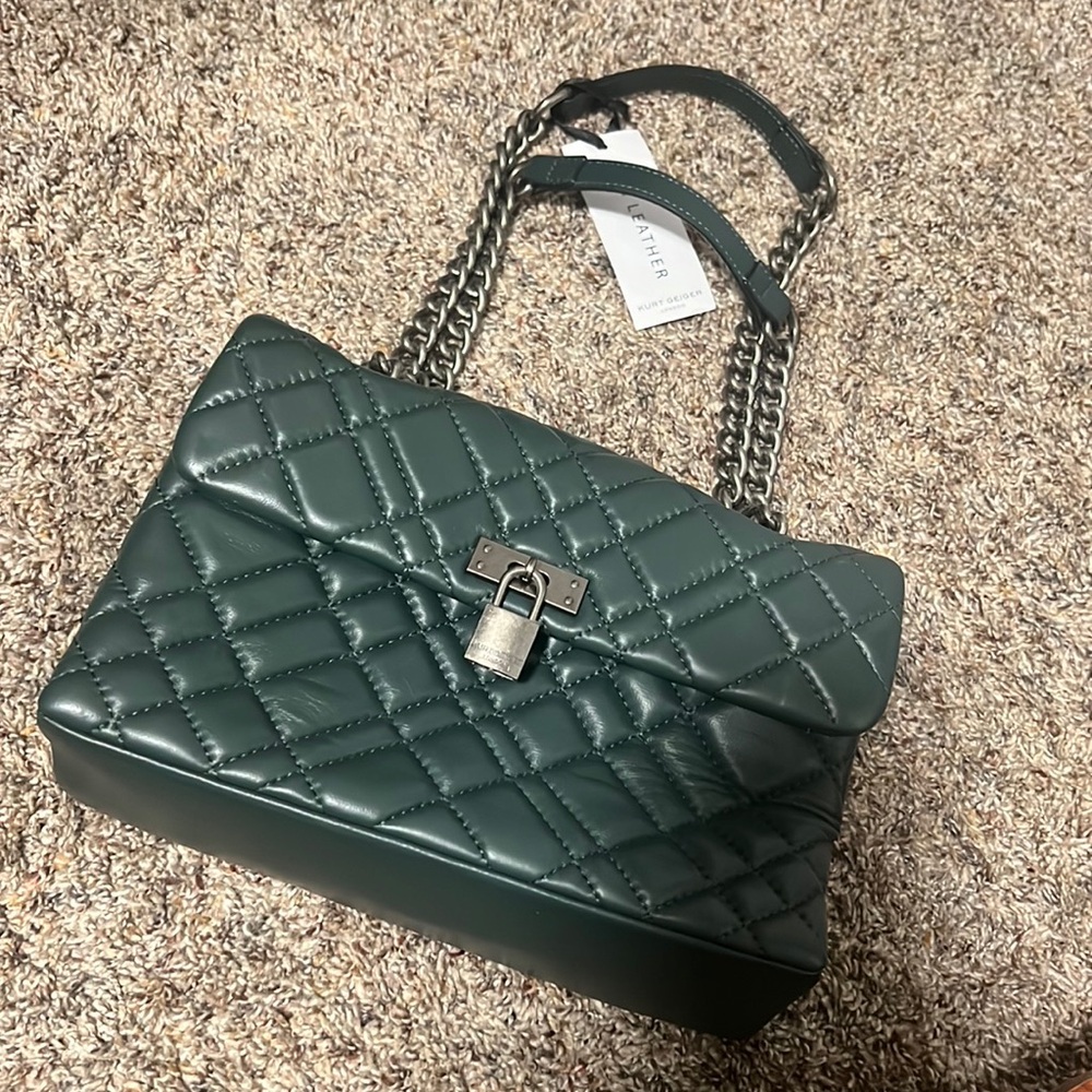 Teal Kurt Geiger London Bag